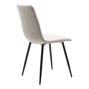 200 001282 2 Dining table Julita-Noor Argos The Classic set of 5 pcs MDF black-grey-natural legs D80x76cm