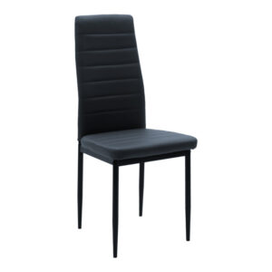 200 001389 1 Dining table Balou-Parker Argos The Classic set of 5pcs black-anthracite D100x73cm
