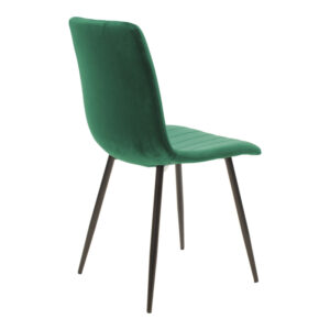 200 001420 3 Dining table Balou-Noor Argos The Classic set of 5 MDF black-green D100x73cm