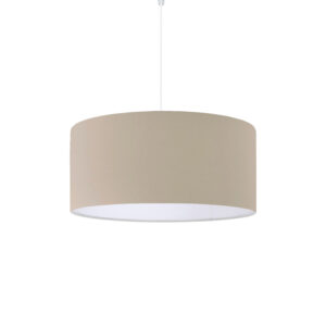 Single-light ceiling lamp PWL-1091 Argos The Classic E27 in beige shade D38x21cm