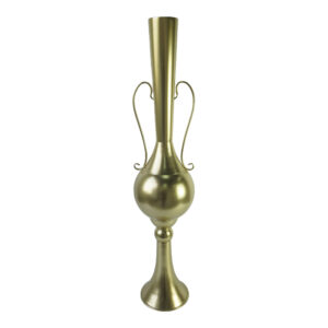 Decorative vase Hra Argos The Classic metal in gold shade D20.3x94cm