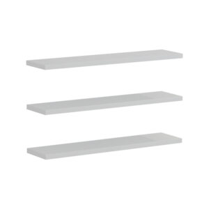 Divar Argos The Classic wall shelf in white color 60x14.5x1.8cm