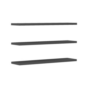 Divar Argos The Classic wall shelf in dark grey color 60x14.5x1.8cm
