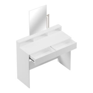 230 000115 1 Dressing table Frentsel Argos The Classic with mirror in white color 100x40x140cm
