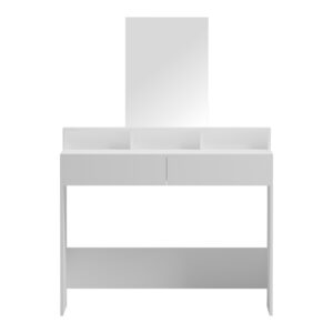 230 000115 2 Dressing table Frentsel Argos The Classic with mirror in white color 100x40x140cm