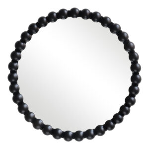Specio Argos The Classic wood mirror in black shade Φ60x4.5cm