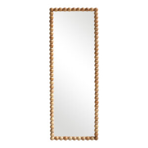 Ledalo Argos The Classic wood mirror in natural shade 45x4.5x130cm