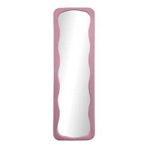 Lezour Argos The Classic velvet floor mirror in rotten apple shade 50x5x170cm