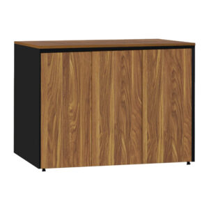 246 000040 2 Professional office low cabinets Oscar Argos The Classic walnut-anthracite 200x40x80cm