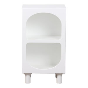 260 000025 3 Nightstand Shelf Emersi Argos The Classic MDF in white color 40x32x70cm