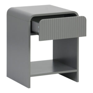 260 000033 2 Nightstand Lemperto Argos The Classic MDF in grey color 40x40x53cm