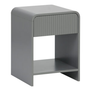 260 000033 Nightstand Lemperto Argos The Classic MDF in grey color 40x40x53cm
