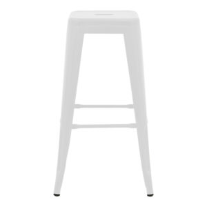 270 000053 2 Bar stool Utopia Argos The Classic metal white matte 42x42x76cm