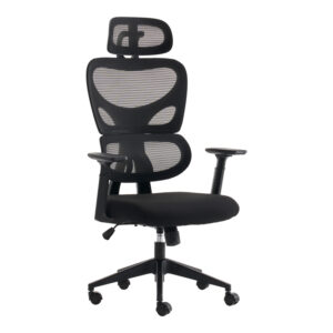 Cadrey Argos The Classic mesh black manager's office chair 67x64x120-128cm
