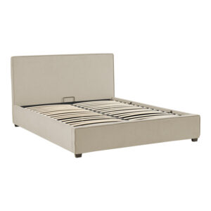 279 000012 2 Double bed BedkaArgos The Classic grey fabric with storage space 160x200cm