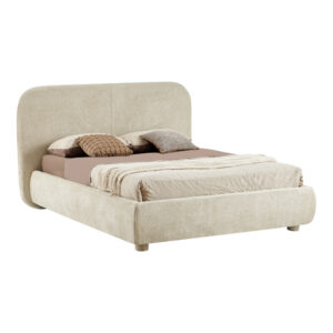279 000015 Bed Salena Argos The Classic beige fabric 160x200cm