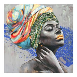 Canvas painting Africana 3D Argos The Classic 100x3x100cm