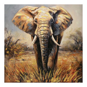 Canvas painting Elepho Argos The Classic 100x3x100cm