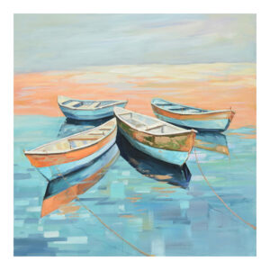 Canvas painting Boatty Argos The Classic 100x3x100cm