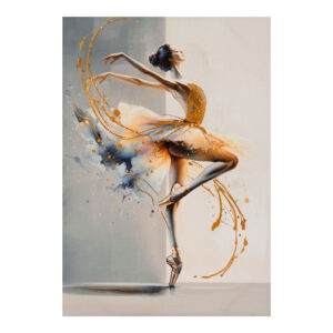 296 000077 Canvas painting Dancito 3D Argos The Classic 70x2.5x100cm