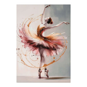 296 000078 Canvas painting Dancito I 3D Argos The Classic 70x2.5x100cm