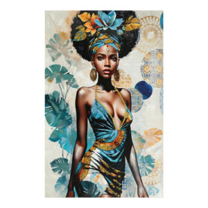 Canvas painting Georgina 3D Argos The Classic 80x3x120cm