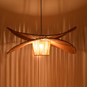 299 000034 1 Ceiling light Flibo Argos The Classic E27 bamboo in natural color D70χ26cm