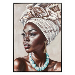 Painting on canvas Zaira Ι Argos The Classic with frame 70x3.5x100cm