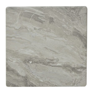Dirgo Argos The Classic light gray marble table top t.Werzalit 70x70cm