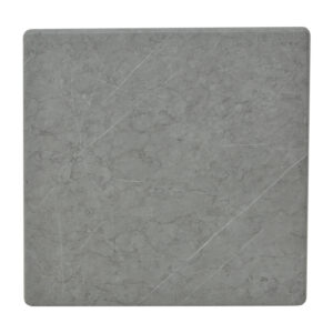 Zerbo Argos The Classic gray marble look table top t.Werzalit 70x70cm