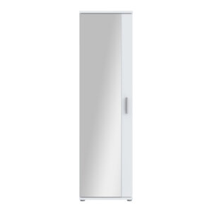 318 000039 2 Cabino Argos The Classic melamine cabinet-shoe cabinet in white color 50.2x34.8x179cm
