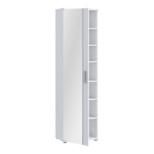 318 000039 3 Cabino Argos The Classic melamine cabinet-shoe cabinet in white color 50.2x34.8x179cm