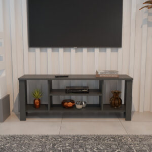 321 000125 2 Seref Argos The Classic tv unit in anthracite color 120x30x47cm