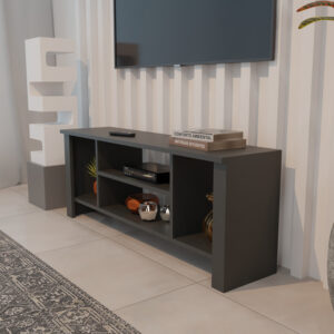 321 000125 3 Seref Argos The Classic tv unit in anthracite color 120x30x47cm