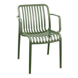Armchair Zoi Argos The Classic pp in dark green shade 55.5x57.5x79cm