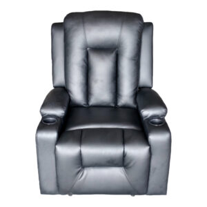 331 000004 2 Relax armchair Gessel Argos The Classic PU in black shade 80x90x98cm