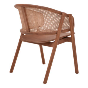 336 000002 2 Armchair Anlene Argos The Classic natural teak wood natural rattan 62x54x82cm