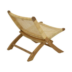 336 000010 2 Armchair Jerenze Argos The Classic natural teak wood-natural rattan 65x78x68cm