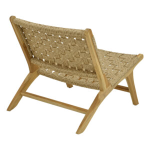 336 000011 1 Foldere Argos The Classic armchair natural teak wood pe rope 65x78x68cm