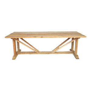 Table Smarious Argos The Classic teak wood in natural shade 250x100x78cm