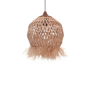 Marjione Argos The Classic sisal ceiling lamp in natural color D45x55cm