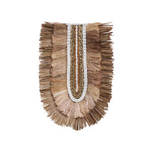 Wall decoration Earsy II Argos The Classic seagrass in natural color 38x30x8cm