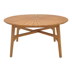 340 000011 1 Colen Argos The Classic teak wood table in natural shade Φ180x75cm