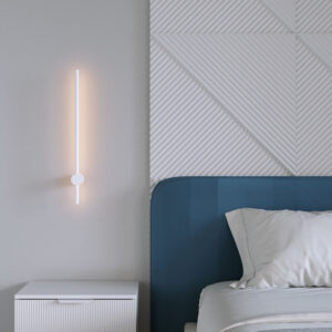 342 000106 1 Wall led light Eftenbo Argos The Classic in white color D8x80cm