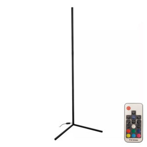 Floor light Nanek Argos The Classic led metal in black color 30x30x120cm