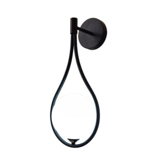 Wall light Teary Argos The Classic G9 metal in black-white color 16x12x37cm