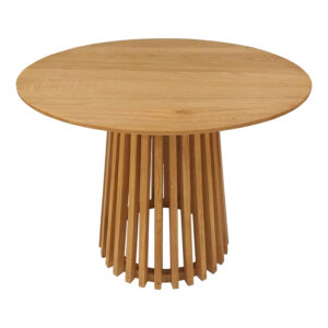 343 000020 Kenda Argos The Classic mindi wood table in natural shade D80x75cm
