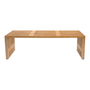 343 000088 1 Bench Zen Argos The Classic teak wood in natural color 140x35x48cm
