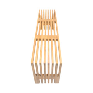 343 000088 2 Bench Zen Argos The Classic teak wood in natural color 140x35x48cm