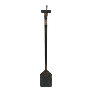 Wall decorative paddle Boon Argos The Classic mahogany wood in black-natural color 20χ3x120cm